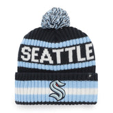 Seattle Kraken '47 Bering Cuffed Knit Hat with Pom - Navy | 47 brand near me