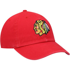 Chicago Blackhawks '47 Clean Up Adjustable Hat - Red | 47 brand near me