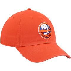 New York Islanders '47 Clean Up Adjustable Hat - Orange | 47 brand Lifestyle