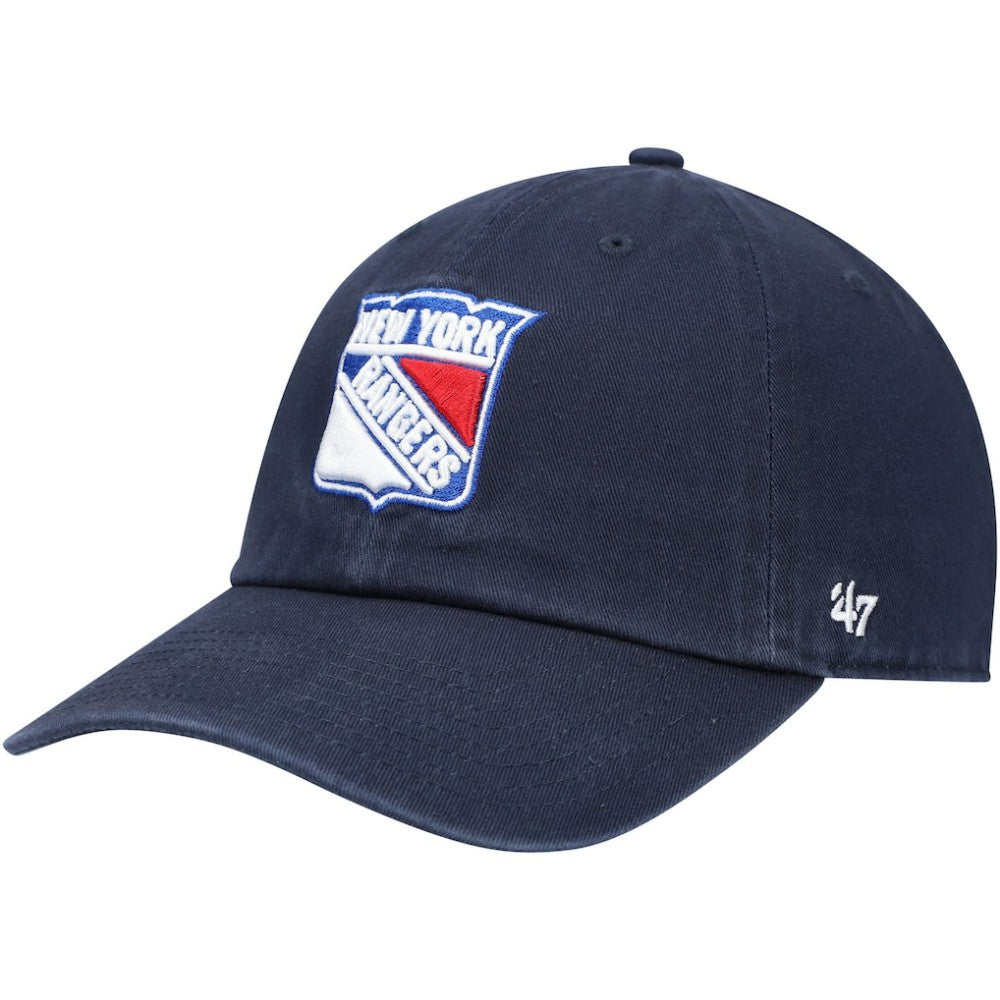 New York Rangers '47 Clean Up Adjustable Hat - Navy | 47 brand online