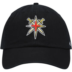Vegas Golden Knights '47 Clean Up Adjustable Hat - Black | 47 brand sale