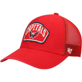 Washington Capitals '47 Cledus MVP Trucker Snapback Hat - Red | 47 brand on sale