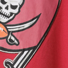 Tampa Bay Buccaneers Big & Tall Block Party Pullover Hoodie - Red/Pewter - Fanatics