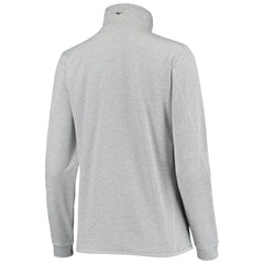 Minnesota Vikings Vineyard Vines Women's Sankaty Shep Half-Zip Pullover Top - Heather Gray - NFL
