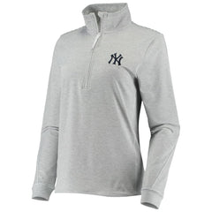 New York Yankees Vineyard Vines Women's Stripe Sankaty Half-Zip Pullover Top Discount