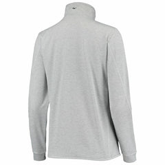 New York Yankees Vineyard Vines Women's Stripe Sankaty Half-Zip Pullover Top Discount