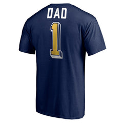 Indiana Pacers Number One Dad T-Shirt Navy