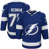 Victor Hedman Tampa Bay Lightning Youth Home Premier Player Jersey - Blue | NHL sale