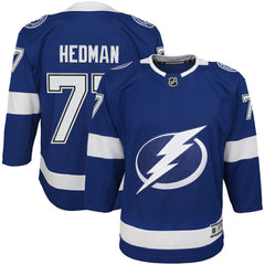 Victor Hedman Tampa Bay Lightning Youth Home Premier Player Jersey - Blue | NHL sale