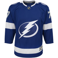 Victor Hedman Tampa Bay Lightning Youth Home Premier Player Jersey - Blue | NHL sale