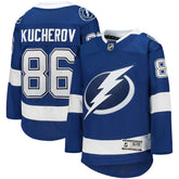 Nikita Kucherov Tampa Bay Lightning Youth Home Premier Player Jersey - Blue | NHL discount