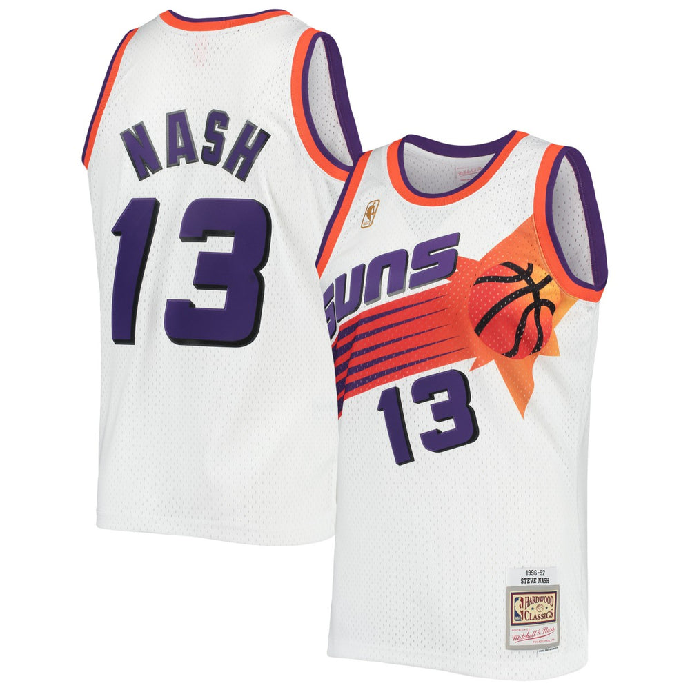 Mitchell & Ness Steve Nash Phoenix Suns 1996/97 Hardwood Classics Swingman Jersey White