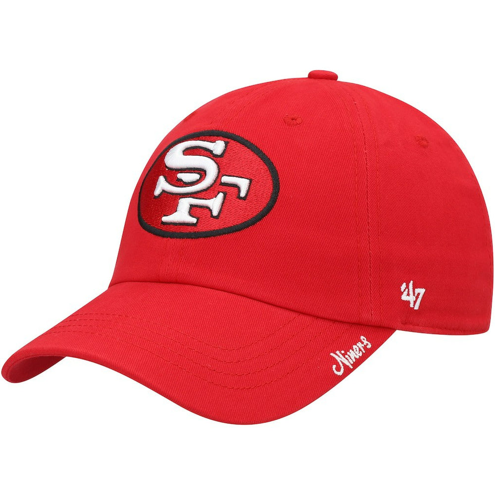 San Francisco 49ers '47 Women's Miata Clean Up Adjustable Hat - Scarlet - 47 brand