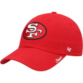 San Francisco 49ers '47 Women's Miata Clean Up Adjustable Hat - Scarlet - 47 brand