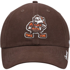 Cleveland Browns '47 Women's Brownie The Elf Miata Clean Up Adjustable Hat - Brown - 47 brand