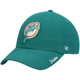 Miami Dolphins '47 Women's Miata Clean Up Adjustable Hat - Aqua - 47 brand