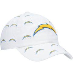 Los Angeles Chargers '47 Women's Team Confetti Clean Up Adjustable Hat - White - 47 brand