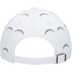 Los Angeles Chargers '47 Women's Team Confetti Clean Up Adjustable Hat - White - 47 brand
