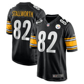 John Stallworth Pittsburgh Steelers Retired Player Jersey - Black - Nike