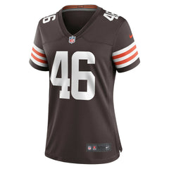 Don Fleming Cleveland Browns Women's Retired Player Jersey - Brown - Nike