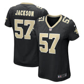 Rickey Jackson New Orleans Saints Women's Retired Player Jersey - Black - Nike