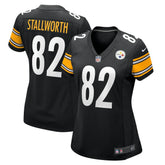 John Stallworth Pittsburgh Steelers Women's Retired Player Jersey - Black - Nike