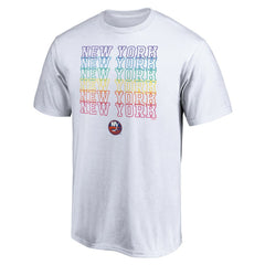 New York Islanders City Pride T-Shirt - White | NHL near me