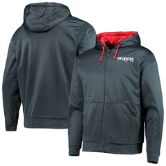 New England Patriots Dunbrooke Apprentice Full-Zip Hoodie - Navy/Red - NFL