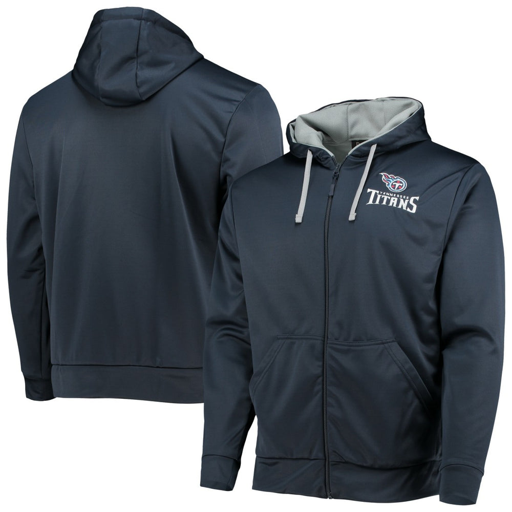 Tennessee Titans Dunbrooke Apprentice Full-Zip Hoodie - Navy/Gray - NFL