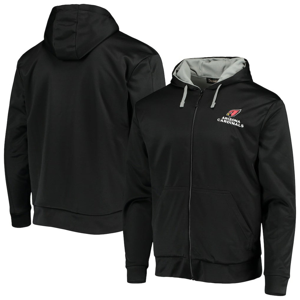 Arizona Cardinals Dunbrooke Apprentice Full-Zip Hoodie - Black/Gray - NFL