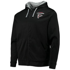 Atlanta Falcons Dunbrooke Apprentice Full-Zip Hoodie - Black/Gray - NFL