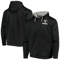 Las Vegas Raiders Dunbrooke Apprentice Full-Zip Hoodie - Black/Gray - NFL