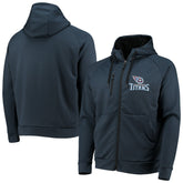 Tennessee Titans Dunbrooke Shag Tri-Blend Full-Zip Raglan Hoodie - Navy - NFL