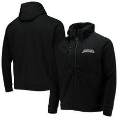 Jacksonville Jaguars Dunbrooke Shag Tri-Blend Full-Zip Raglan Hoodie - Black - NFL