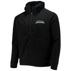 Jacksonville Jaguars Dunbrooke Shag Tri-Blend Full-Zip Raglan Hoodie - Black - NFL