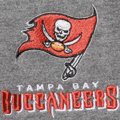 Tampa Bay Buccaneers Dunbrooke Shag Tri-Blend Full-Zip Raglan Hoodie - Charcoal - NFL