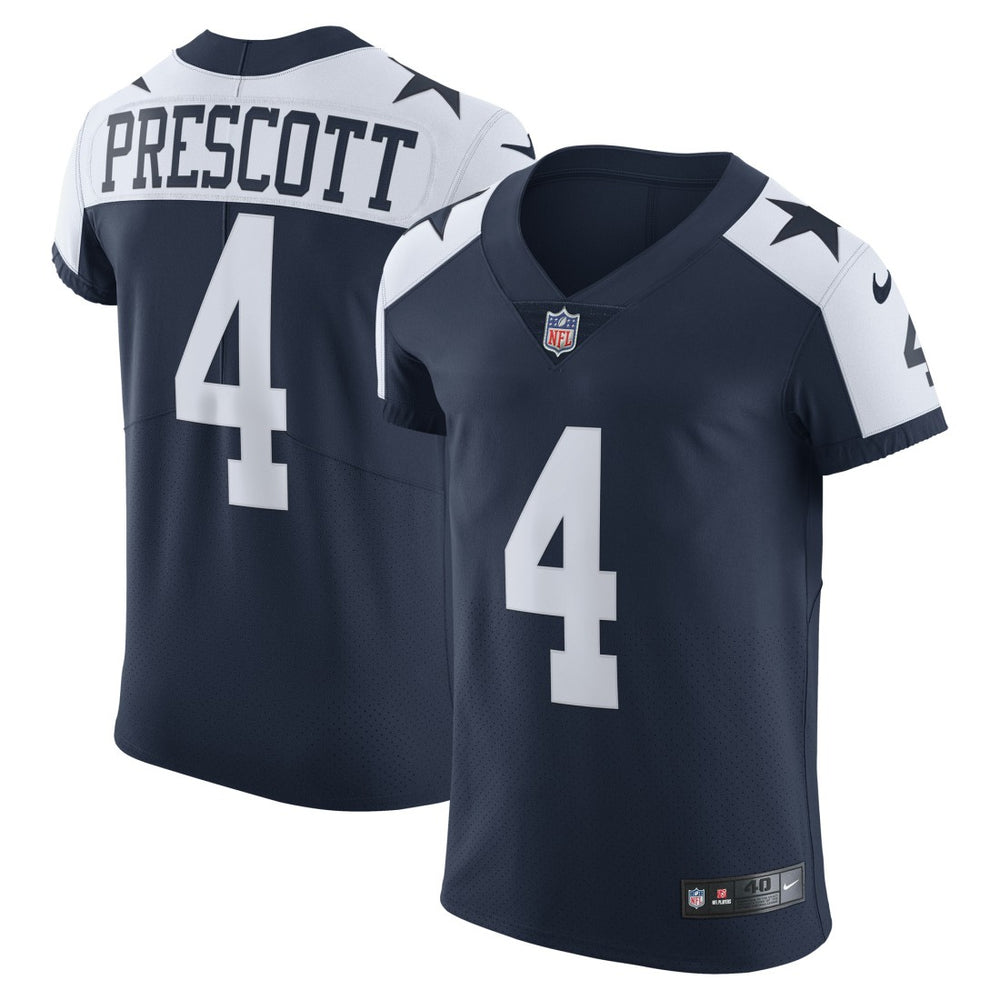 Dak Prescott Dallas Cowboys Alternate Vapor Elite Player Jersey - Navy - Nike