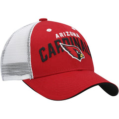 Arizona Cardinals Youth Core Lockup Adjustable Hat - Cardinal/White - NFL