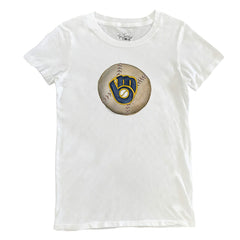 Milwaukee Brewers Tiny Turnip Women's Stitched Baseball T-Shirt Online