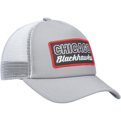 Chicago Blackhawks adidas Locker Room Foam Trucker Snapback Hat - Gray/White | Adidas sale