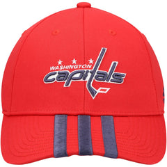 Washington Capitals adidas Locker Room Three Stripe Adjustable Hat - Red | Adidas sale