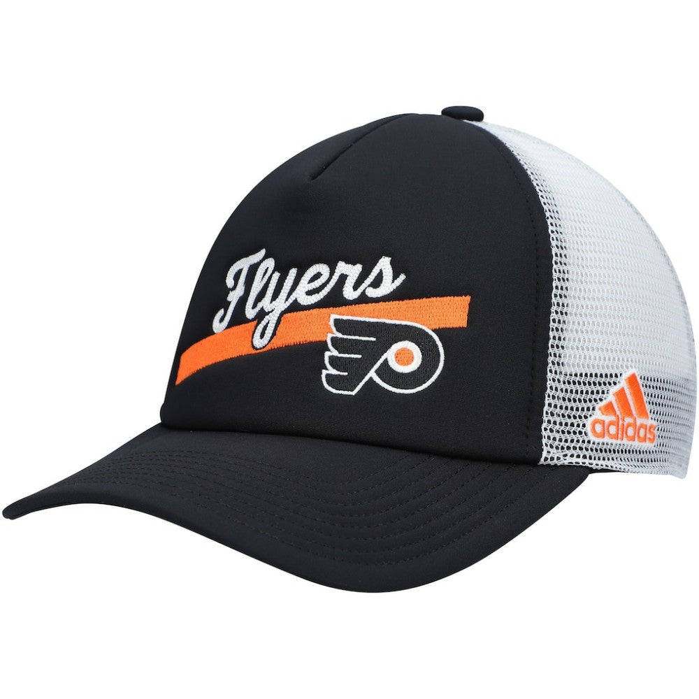 Philadelphia Flyers adidas Women's Foam Trucker Snapback Hat - Black/White | Adidas Clearance