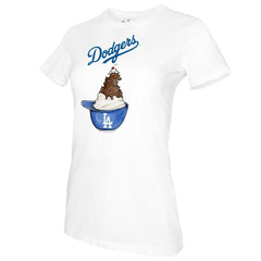 Los Angeles Dodgers Tiny Turnip Women's Sundae Helmet T-Shirt Near Me