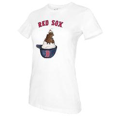 Boston Red Sox Tiny Turnip Women's Sundae Helmet T-Shirt Sale