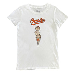Baltimore Orioles Tiny Turnip Women's Triple Scoop T-Shirt for sale