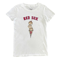 Boston Red Sox Tiny Turnip Women's Triple Scoop T-Shirt for sale