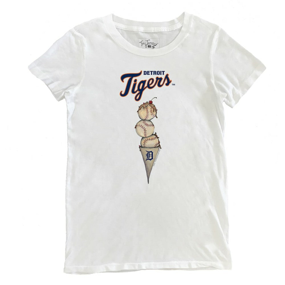 Detroit Tigers Tiny Turnip Women's Triple Scoop T-Shirt Sale