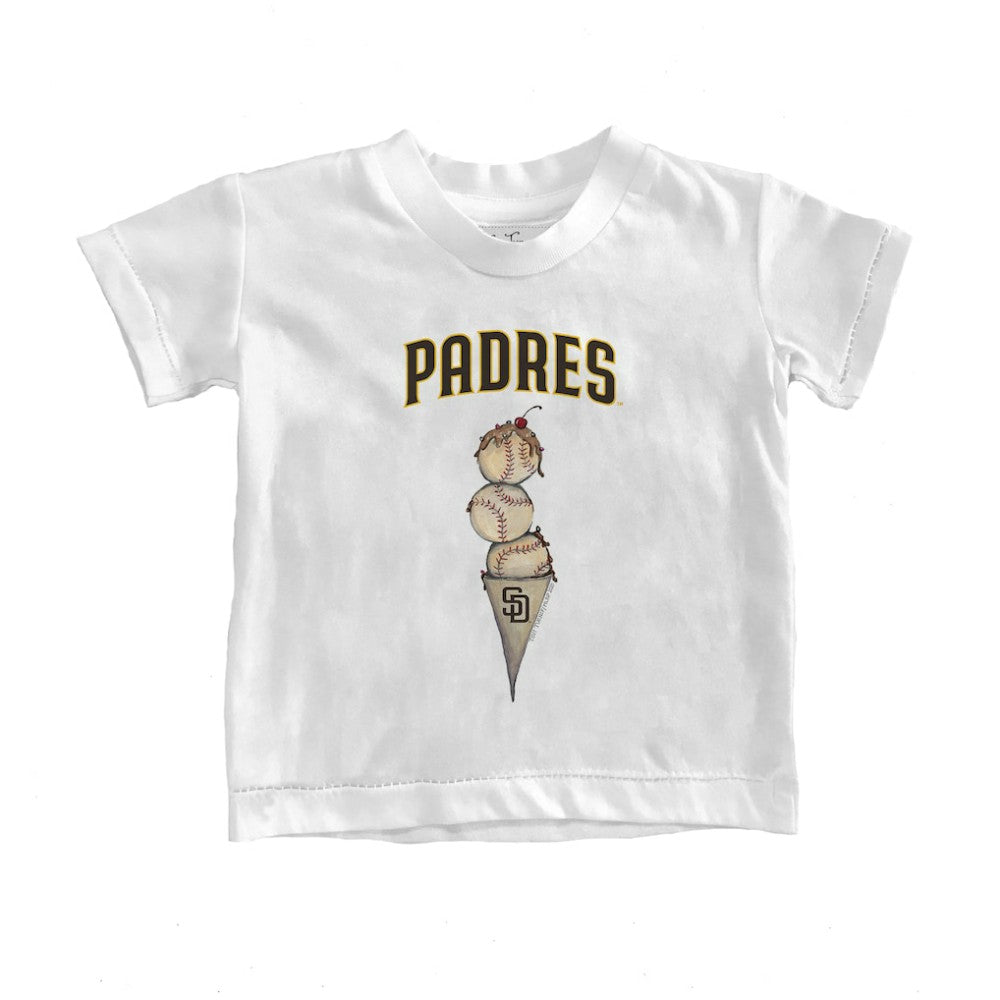 San Diego Padres Tiny Turnip Youth Triple Scoop T-Shirt Discount