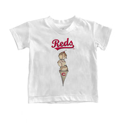 Cincinnati Reds Tiny Turnip Youth Triple Scoop T-Shirt Discount