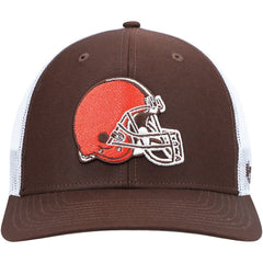 Cleveland Browns '47 Trucker Snapback Hat - Brown/White - 47 brand